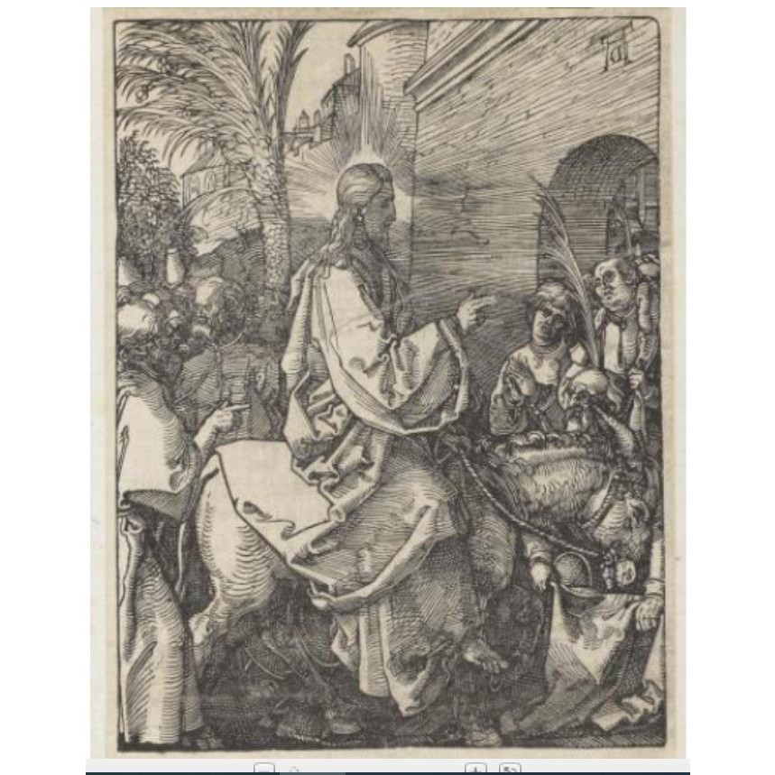 예수님의 예루살렘 입성 (1509-1511)