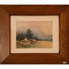 Hintersteiner See Kaisergebirge 풍경화